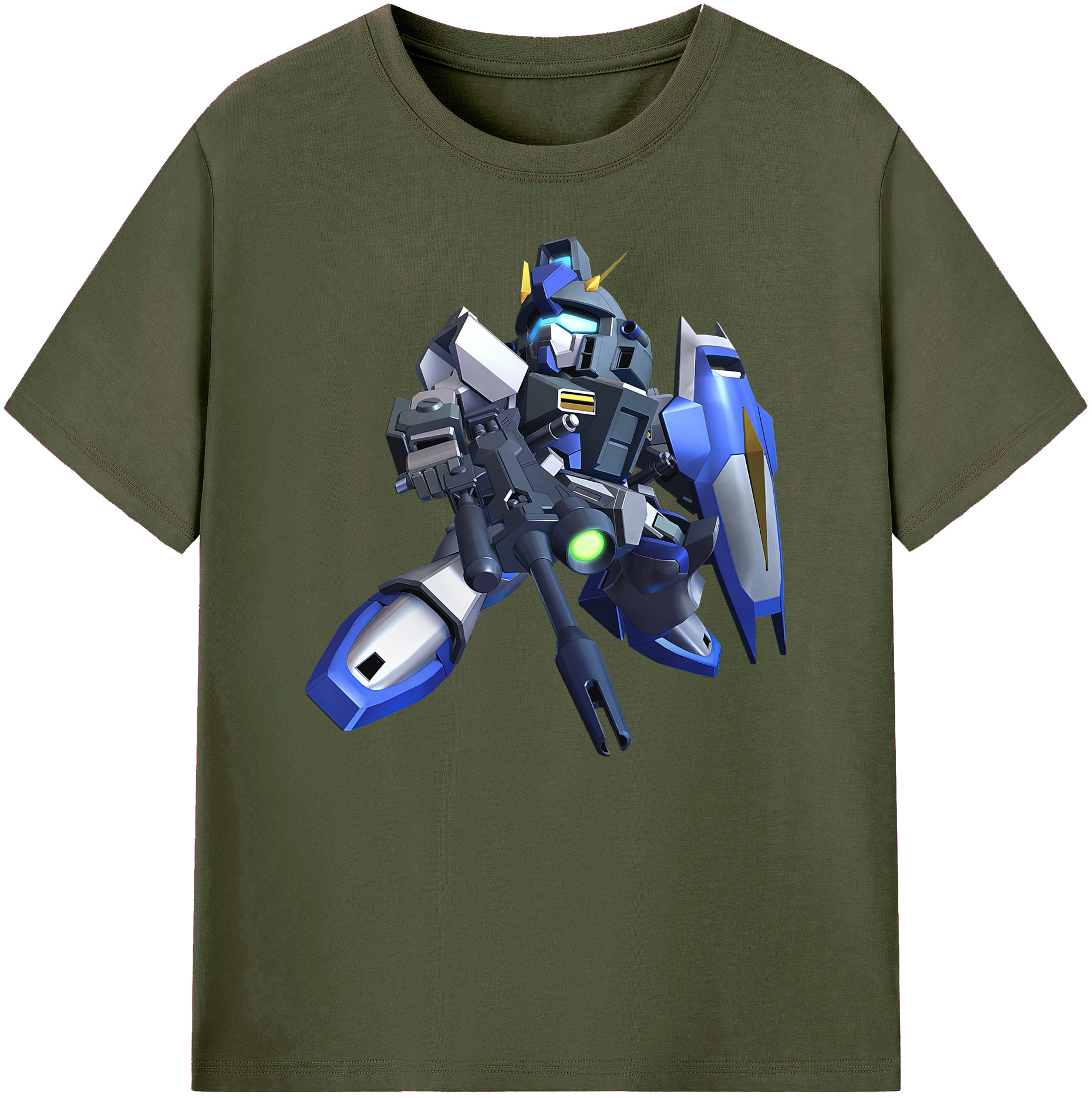 （画像用） 機動戦士ガンダム Mobile Suit Gundam 綿100％ メンズ半袖Tシャツ｜肌触りやわらか＆通気性
